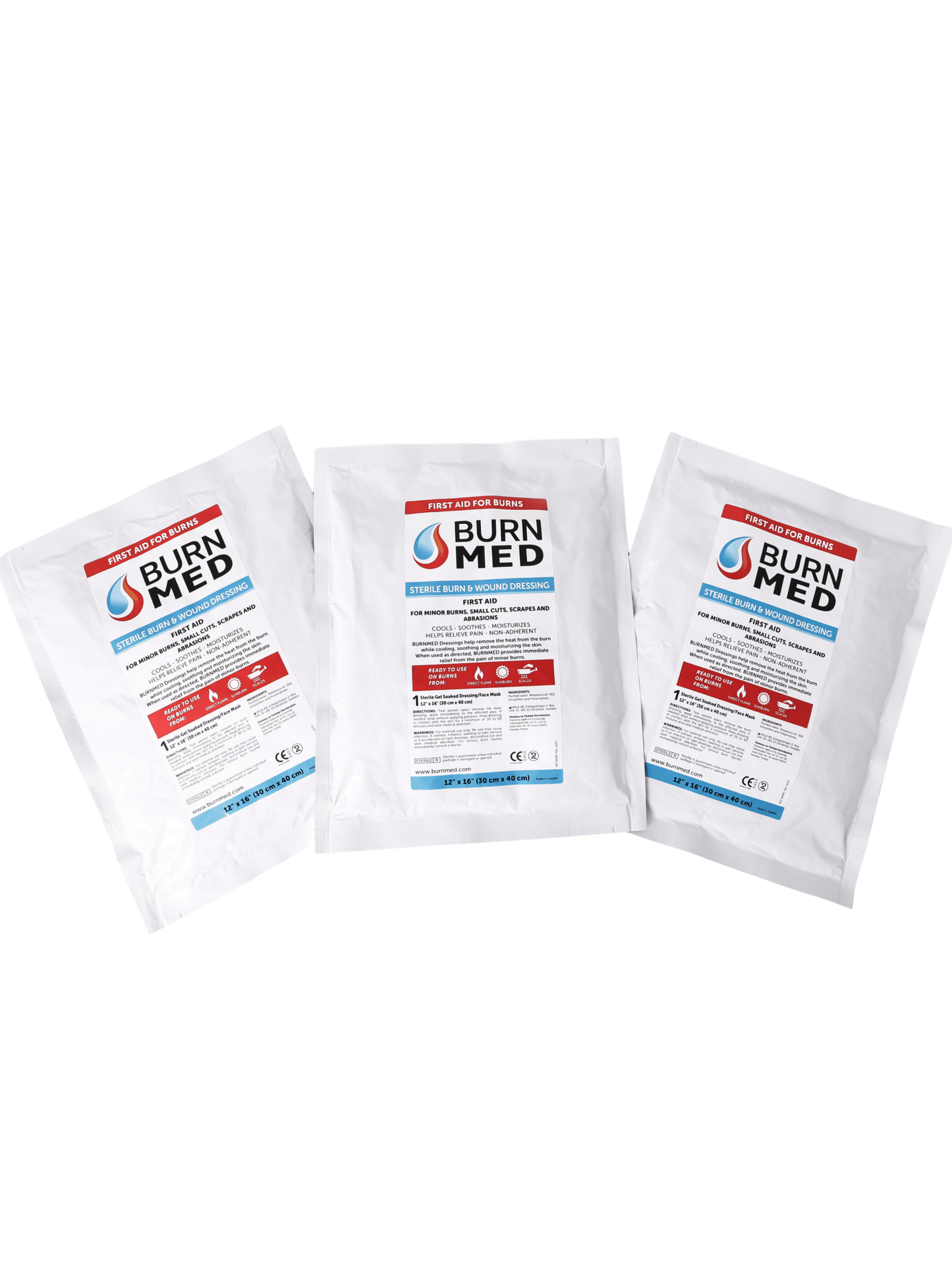 BURNMED YANIK İLK YARDIM PANSUMANI 30X30CM - BURNMED