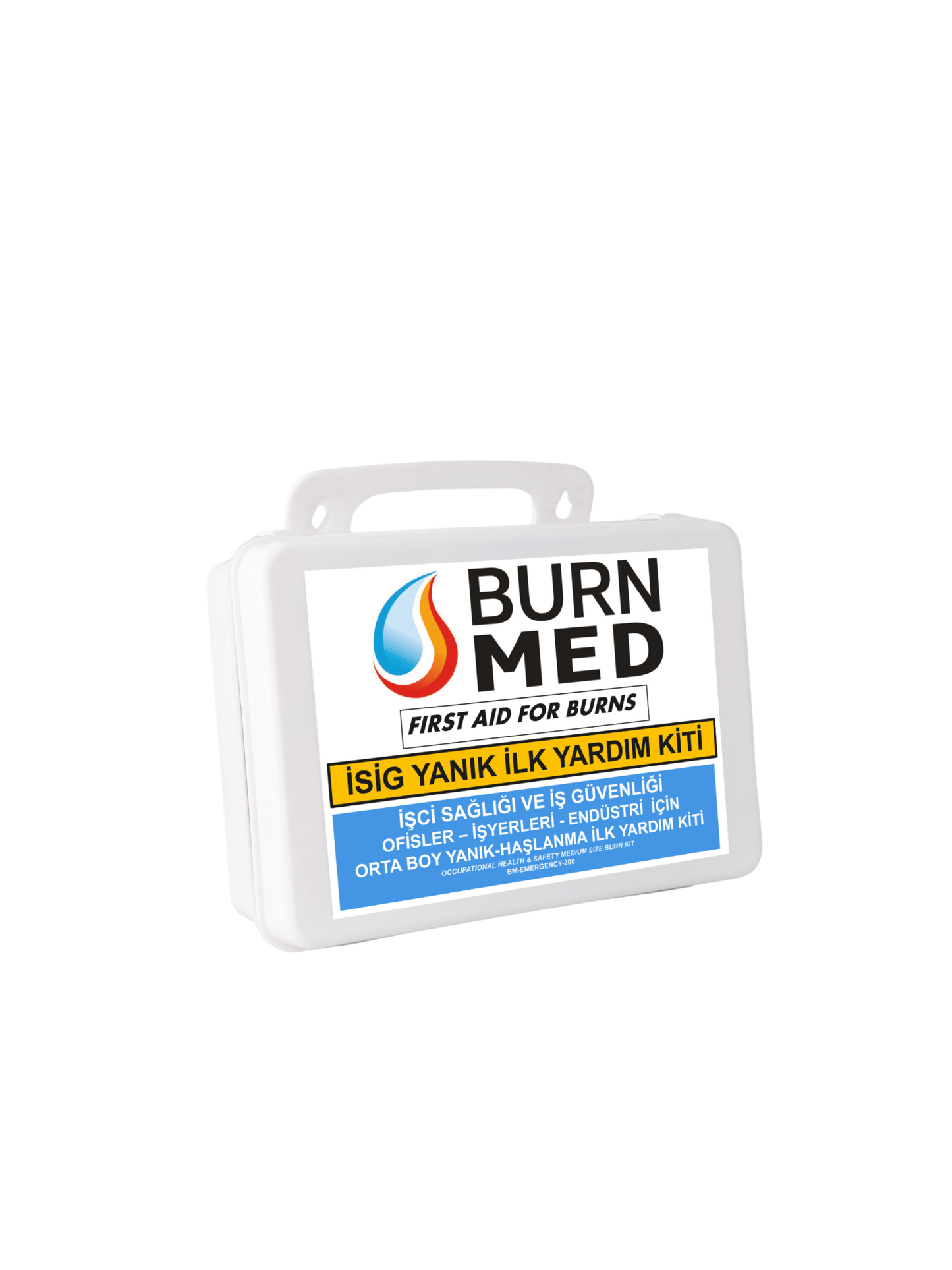 BURMED | İSİG YANIK İLK YARDIM KİTİ ORTA BOY - BURNMED