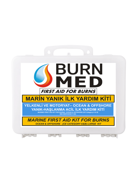 BURNMED | DENİZ | LİMAN | MARİN | YANIK İLK YARDIM KİTİ (BÜYÜK BOY) - BURNMED