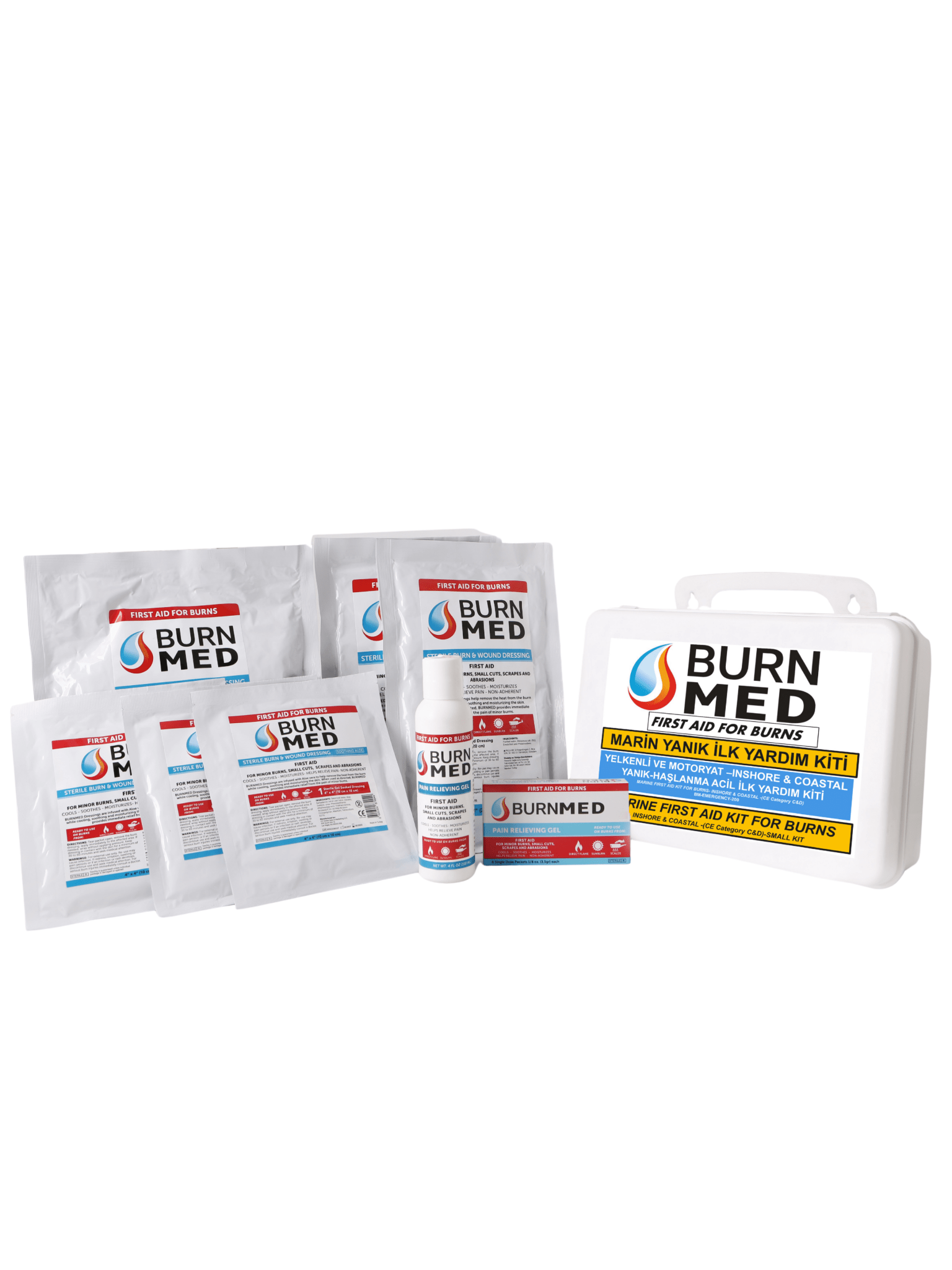 BURNMED | DENİZ | LİMAN | MARİN | YANIK İLK YARDIM KİTİ (ORTA BOY) - BURNMED