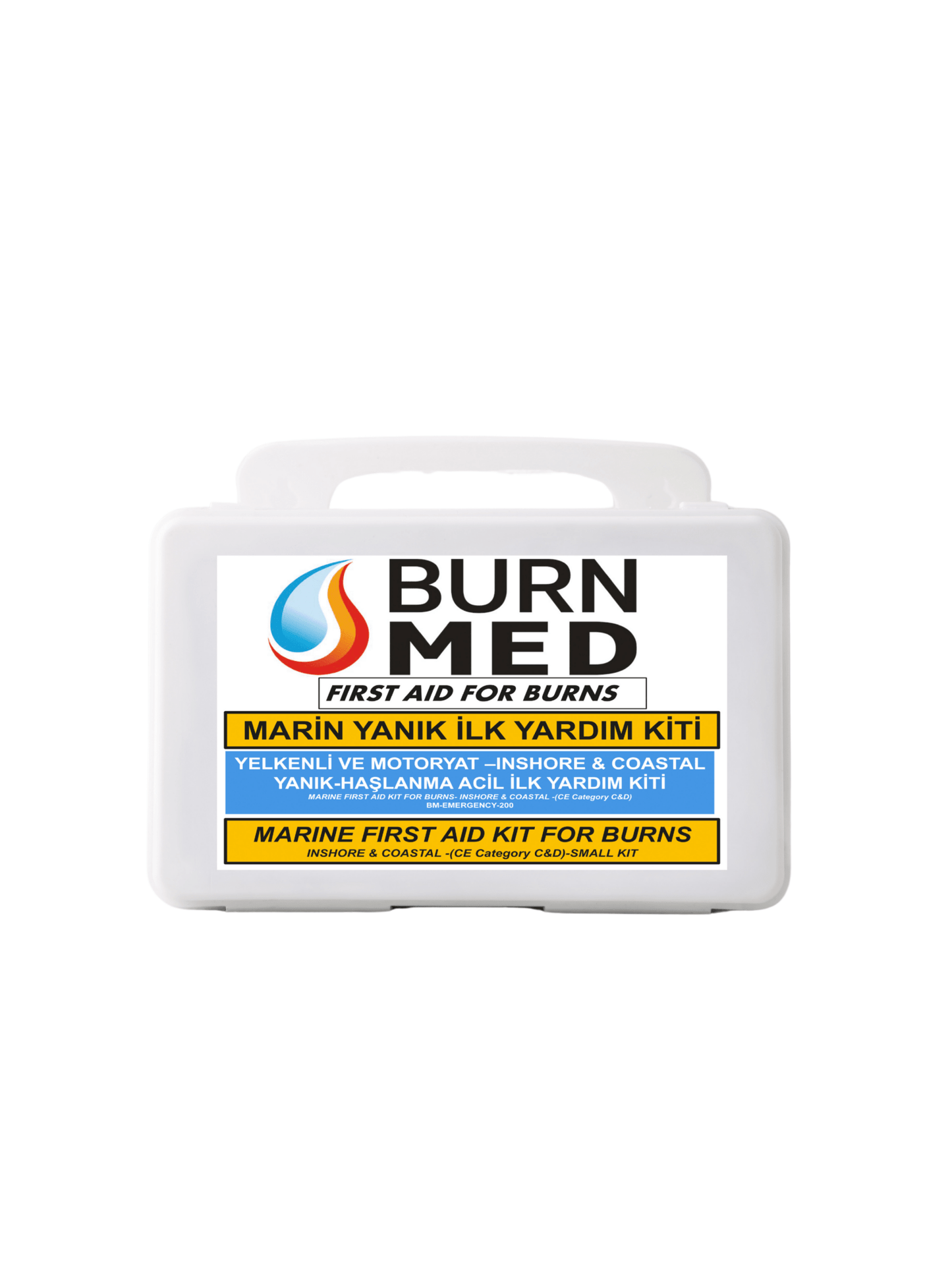 BURNMED | DENİZ | LİMAN | MARİN | YANIK İLK YARDIM KİTİ (ORTA BOY) - BURNMED