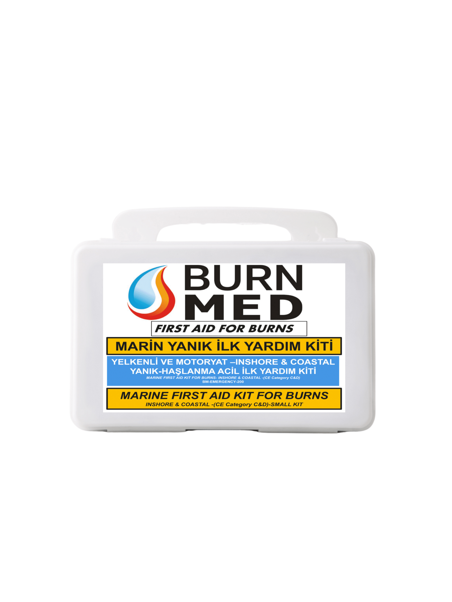BURNMED | DENİZ | LİMAN | MARİN | YANIK İLK YARDIM KİTİ (ORTA BOY) - BURNMED