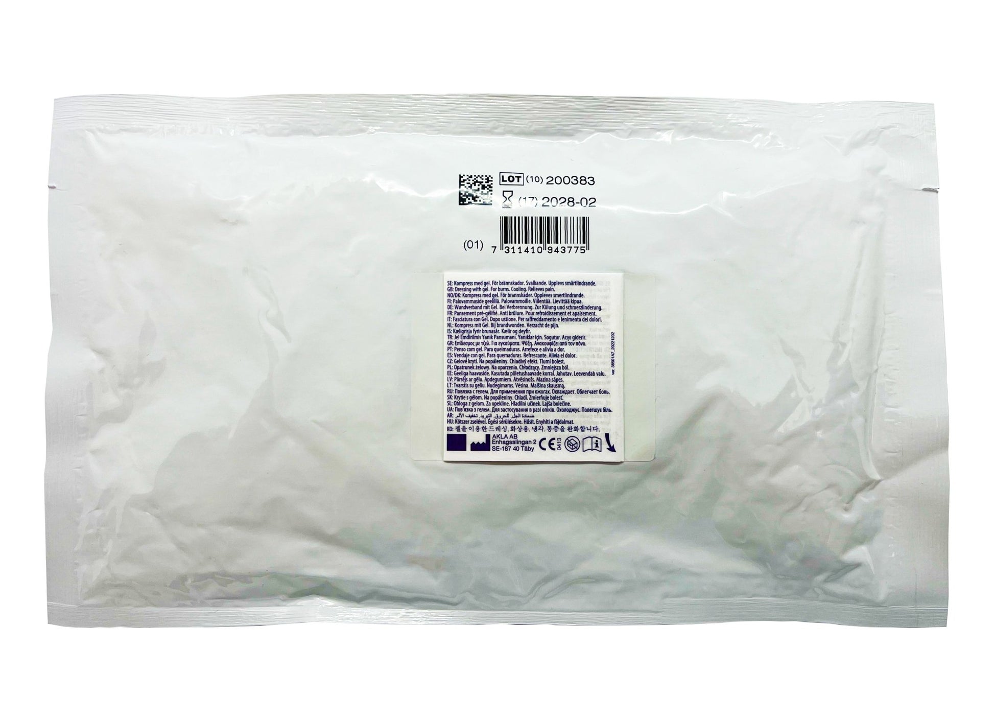 BURNMED YANIK İLK YARDIM PANSUMANI 20X20CM - BURNMED